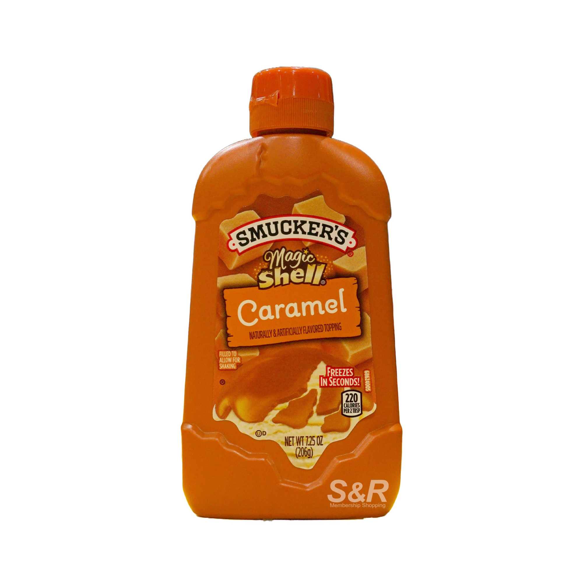 Smucker's Magic Shell Caramel Flavored Topping 206g Smucker's Magic Shell Caramel Flavored Topping 206g